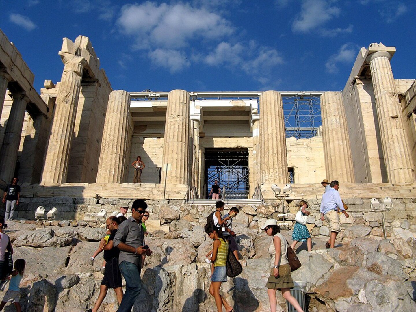 Acropolis entrance